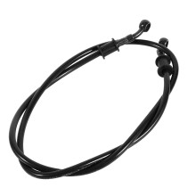 New 120cm Motorcycle Enduro Braided Steel Brake Clutch Oil Hose Line Pipe Silver