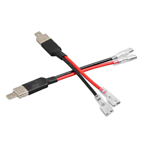 2pcs H1 LED Single Conversion Wiring Connector Cable Holder Adapter for LED Headlight Bulbs 1
