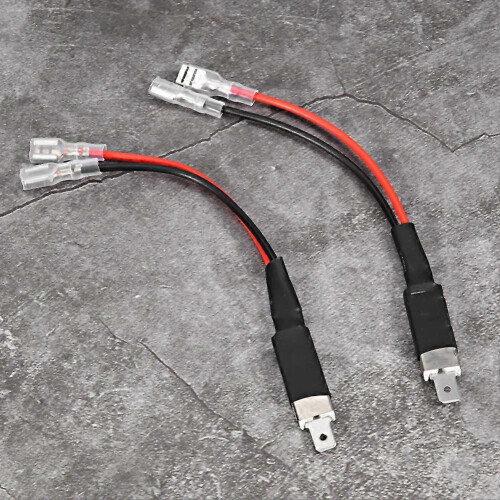 2pcs H1 LED Single Conversion Wiring Connector Cable Holder Adapter for LED Headlight Bulbs 2