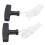 2pcs Lawnmower Recoil Pull Starter Handle 1.5m Cord Rope Mower Accessories 1