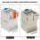 UKK?400A Din Rail Terminal Block Distribution Box Universal Power Junction Box 3