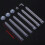Aquarium Fish Tank Air Vent Bubble Release Bar Diffuser Plastic Made Transparent Color 5