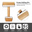 Rolling Pin Pastry and Pizza Baker Roller Wooden Baking Kitchen Utensils 5