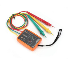 SM852B 3-fasen rotatietester digitale fase-indicator detector LED-zoemer fasevolgordemeter