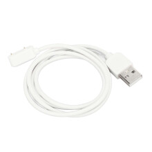 Draagbare USB-oplader voor smartwatches, geschikt voor Huawei 6 7 Band 6 7 en Honor 6 ES Watch (wit).