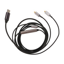 Type C naar MMCX hoofdtelefoonkabel, professionele zuurstofvrije koperen oordopjeskabel, vervanging voor SE215 315 535 846
