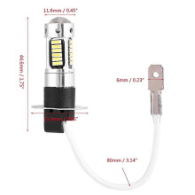 2 stuks 12V 55W H11 mistlampen voor auto's, geschikt voor Range Rover Sport 2010-2013 (LR2 en LR4).