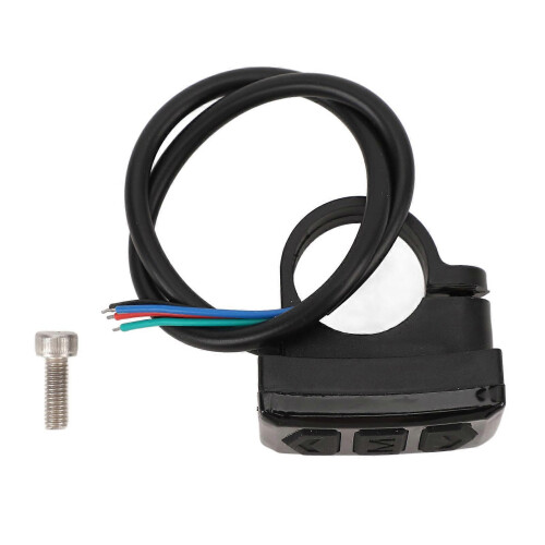 Electric Bike Display Switch Slip Resistant Ergonomic Sensitive Electric Bicycle Handlebar Control Button Switch 1