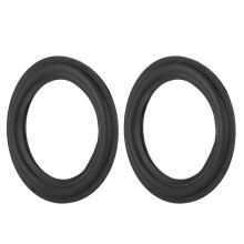 4" Speaker Surround Reparatie Subwoofer Schuimrand Woofer Reparatieonderdeel Vervangend Zwart