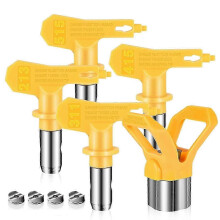 5-delige set beschermkapjes voor airless verfspuitmondjes (213 3)