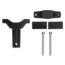 Front Fork Lamp Mount Shock Absorbing Aluminum Alloy Motorcycle Headlight Extension Tube Clamp for ATV Tricycle