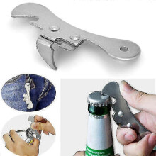New Multifunction Can Opener Stainless Steel Safety Side Cut Manual Tin Professional Ergonomic Jar Tin Opener Cans Kitchen Tool (3 Pieces) Betterlifef