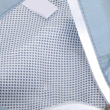 Ademend koelvest van mesh, borstelloze motor, 3 standen, mouwloos, veilig, lichtgewicht, koelend jack voor fietsen, vissen en kamperen, maat XL
