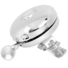 Klassieke metalen fietsbel met stuurbel, luid alarm voor fietsen. Fietsaccessoire.