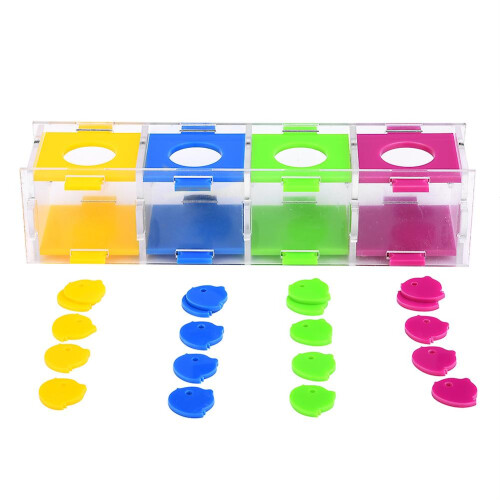 Colorful Parrot Toys Interesting Birds Intelligence Training Interactive Playing Puzzle Toy 1
