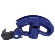 Handmatige buizenbuiger 3/4 inch, gegalvaniseerd, voor buizen van 1/2 tot 3/4 inch, blauw.