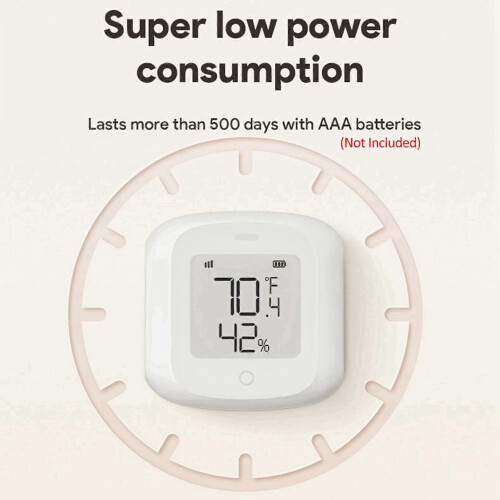 Smart Temperature and Humidity Sensor LCD Digital Display High Accuracy Indoor Thermometer Hygrometer 2