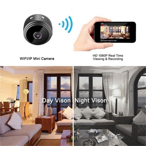Wi-Fi Camera 1080P HD Mini Security Camera with Motion 2
