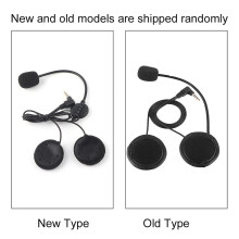 Zubehör: Bluetooth-Headset mit Kopfhörer und Mikrofon für Motorradhelm V4/V6 (Intercom)