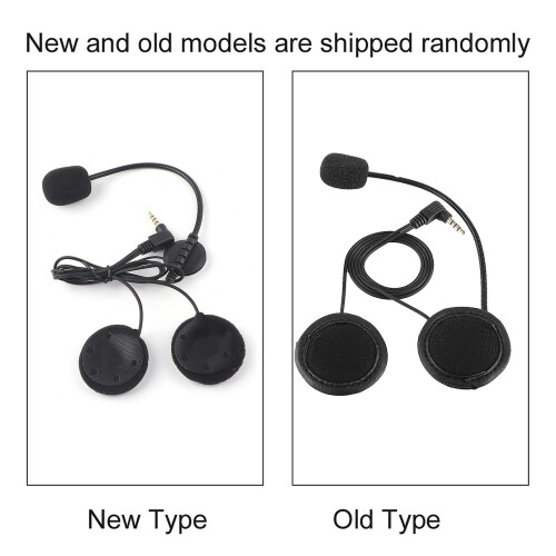 Accessoires: Bluetooth-headset met microfoon voor V4/V6 motorhelm-intercom