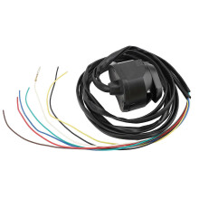 7-polige aanhangerstekker aansluitset met 1,5 m kabel, kabelboom voor aanhangerstekker voor bedrijfsvoertuigen, opleggers, standaard 12V