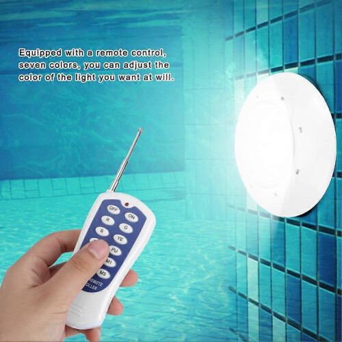 45W 460LED Underwater Light Colour Changing Swimming Pool Wall Light with Remote Control 2