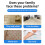 Easy To Apply Tile Renovation Paint Water Base for Homes-White 4