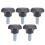 5pcs Plastic Triangular Handle Screw Knob Tightening Screw Set Accessory M10 25mm 2