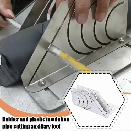 Professional Foam Pipe Cutter Tool - Precision 45 Rubber Insulation Pipe Cutter 1