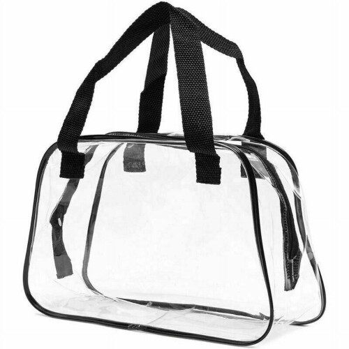 Διαφανής τσάντα Tote από PVC, εγκεκριμένη για το στάδιο 2