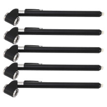 5er-Pack Reifendruckmesser, robuste Ausführung mit Doppelkopf-Anschluss, mechanisch, für Kfz-Service, Edelstahlspindel, 10–120 PSI