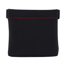 Black PU Leather Replacement Carrying Pouch Case Bag For Earphone Headphone New