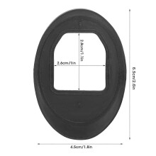 Frontstoßstange links Kühlergrill-Zierleiste Abdeckung 51117168923 Passend für X5 E70 2007‐2010