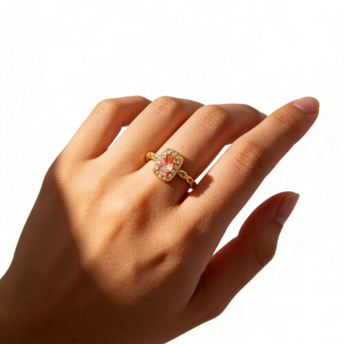 Versatile Open Ring Stainless Steel Adjustable Size-JZ7517G 1 2