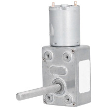 Gear Motor Speed Reduction Worm Self Locking M6 Thread 50mm Shaft Length JGY?370DC12V 30RPM