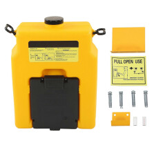 Oogspoelstation 53L 14 Gallon Navulbaar Wandmontage Veiligheidsoogspoelstation voor Noodgevallen