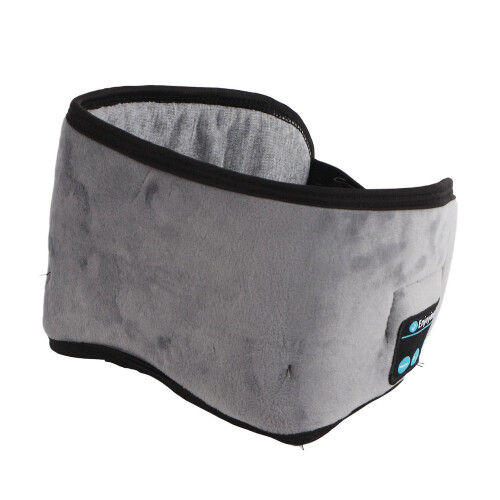 Smart Eye Mask Wireless Bluetooth 5.0 Music Communication Light Shading for Sleep Grey