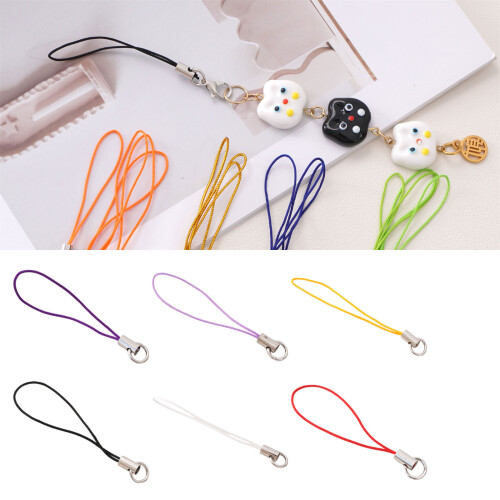 Gentle on Skin Polyester Phone Lanyard with Soft-White 2
