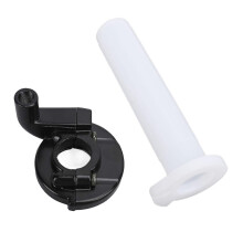 22 mm draaigashendel met behuizing. Stevige draaigashendel voor de meeste 50cc, 90cc, 110cc, 125cc, 140cc, 150cc, 200cc en 250cc 4-takt crossmotoren.