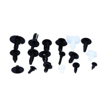 299pcs Auto Fasteners Clips Push Retainer 18 Size Universal for Car Body Fender Trim Hood Dash Panel
