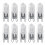 10Pcs G9 Base Halogen Light Bulb 120V 40W Lighting Replacement Home Warm White Bright 2