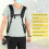 PULUZ PU6002 Quick Release Double Shoulder Harness Soft Pad Decompression Breathable Strap for DSLR Camera 6