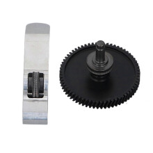Extruder tandwielassemblage van gehard staal met nanocoating voor 3D-printers, extruder tandwielhendelset voor Bambu Lab A1 A1 Mini