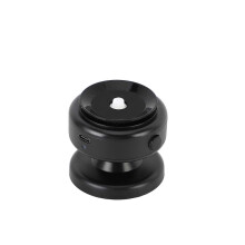 Vacuüm magnetische autotelefoonhouder van aluminiumlegering met een zuigkracht van 5 kg, draagbare elektrische telefoonhouder met zuignap, zwart.