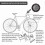 Bike Computer LED Backlight Multifunction Round Wireless Cycle Computer Cycling Odometer 5
