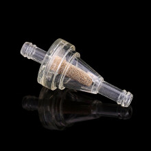 10 Pcs Motorcycle Gas Inline Fuel Filters Oil Filtering Part Fit For 1/4 Inch Hose