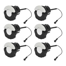 6 stuks vervangende brandstofdoppen van ABS-kunststof voor kettingzaag STIHL FS100 FS110 MS200 MS210