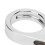 Front Fork LED Turn Signal Light High Brightness Stability Fork Clamp Indicators Lights for 41MM Fork Silver Plated Shell 3