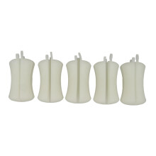 5 stuks draagbare siliconen kogelbevestiging voor vishengels, herbruikbare bevestigingsclips voor vishengels, bootaccessoires, lichtgevende kleur