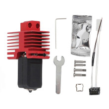 Hotend-kit met 0,2 mm ge?ntegreerde, afneembare nozzle van gehard staal en 60W keramische verwarming voor 3D-printers (P1P en P1S).